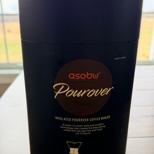 Asobu Black Insulated Pourover Coffee Maker